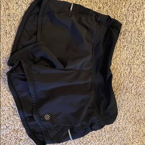 Athleta Black Workout Shorts